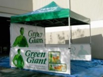 Ez Up Pop Up Advertising Tents